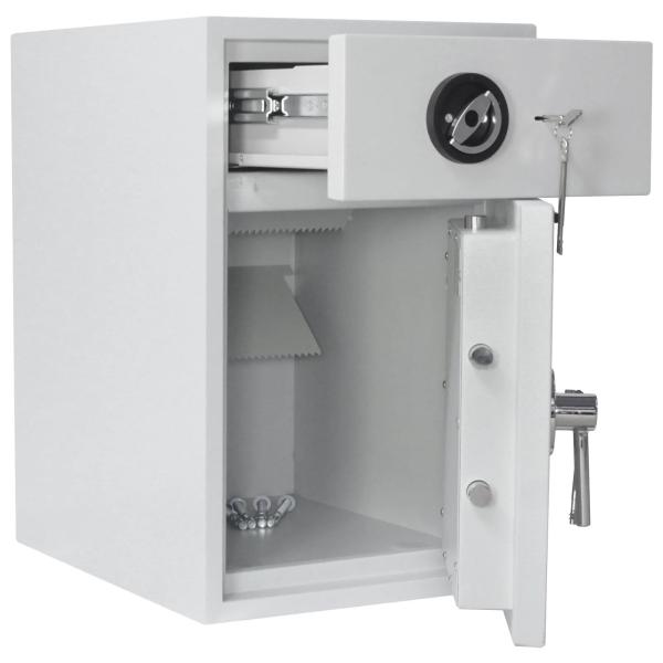 Rottner Schubladentresor D1 65 DB/DB lichtgrau T06169